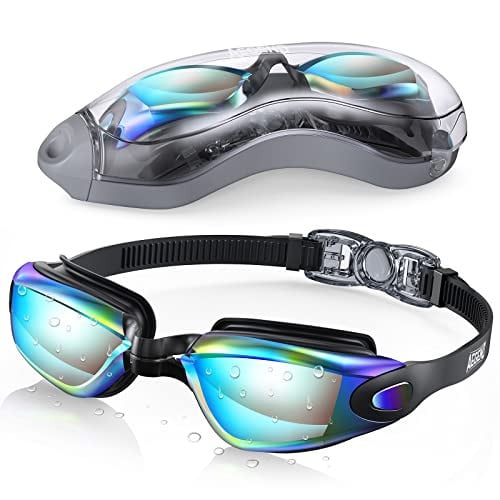 Aegend Men's or Women's Swim Goggles (Aqua) Deal