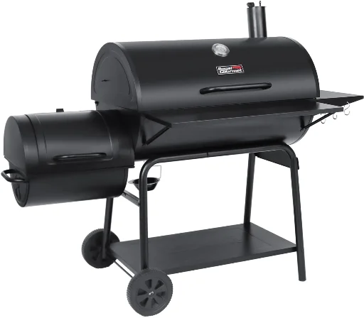 WAYFAIR Royal Gourmet Deluxe 36-inch Charcoal Barrel Grill with Offset Smoker Deal
