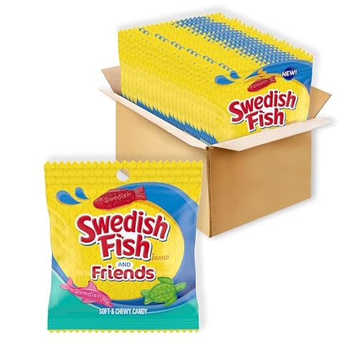 Swedish Fish and Friends Candy 12-Pack