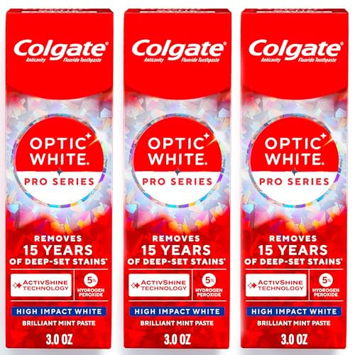 Colgate Optic White Pro Series High Impact White 3-Pack 3.0 OZ Deal