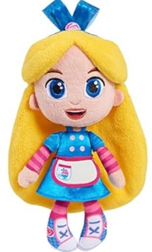 Disney Junior Alice's Wonderland Bakery 8" Alice Plush Toy