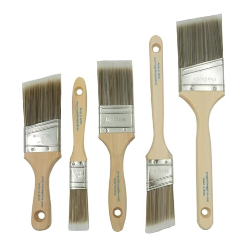 Pro Grade 5 Piece Paint Brush Set