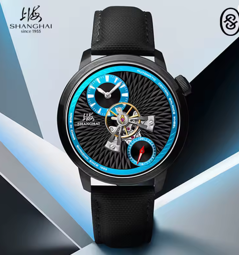 Shanghai Watch Sky Dome Men's Automatic Watches 42mm Center Flywheel Deal