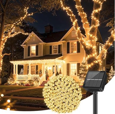 Brightever Solar String Lights 46FT 120LED