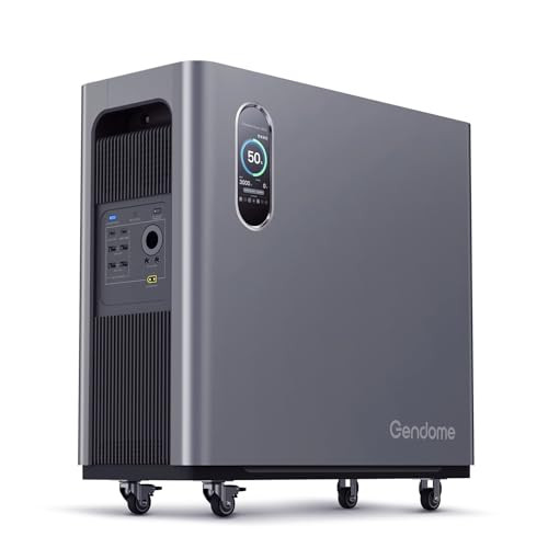 GENDOME Home3000 3072Wh LiFePO4 3000W Power Station