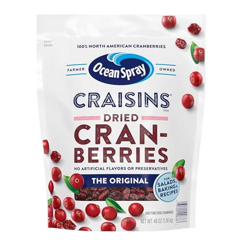 Ocean Spray Craisins Original Dried Cranberries 48oz