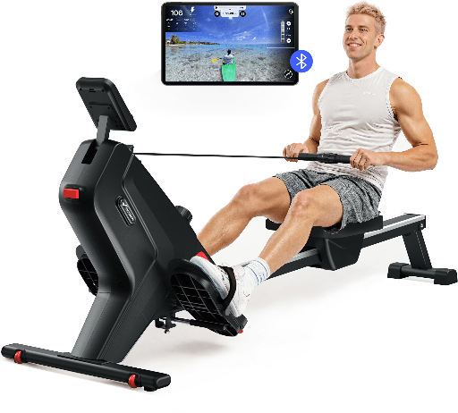 MERACH Magnetic Rowing Machine 16 Levels Resistance Deal