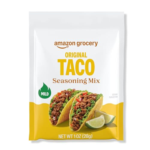 Amazon Grocery Taco Seasoning Mix Mild Heat 1 Oz