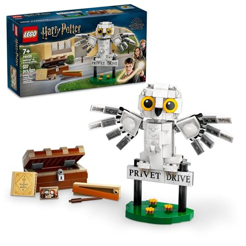 LEGO Harry Potter Hedwig at 4 Privet Drive (76425, 337-Piece)