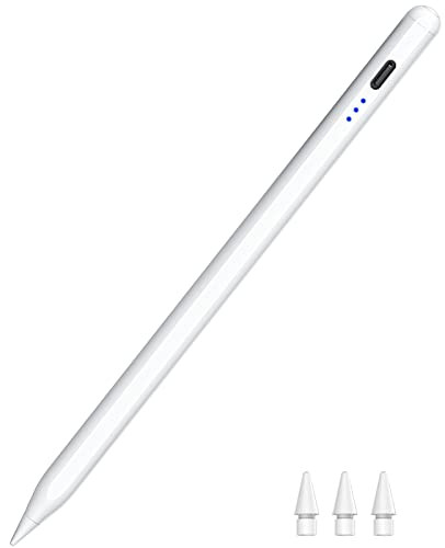 Stylus Pen for iPad 2018-2025, Fast Charging Magnetic Pencil 