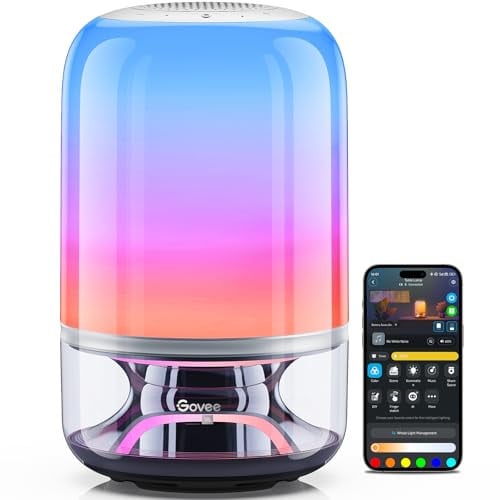 Govee Table Lamp 2 Pro x Sound by JBL Smart Cordless Lamp w/ Speaker