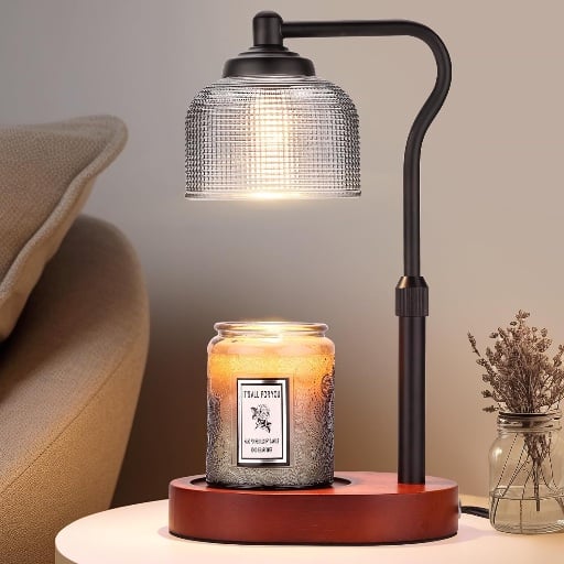 Electric Candle Warmer with Timer Dimmable   Deal