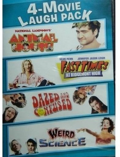 4-Movie Laugh Pack (National Lampoon's Animal House / Fast Times At Ridgemont High / Dazed and Confused / Weird Science) (DVD)