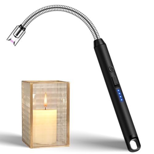 LcFun 10" 360° Flexible Neck USB Rechargeable Electric Arc Candle Lighter Deal