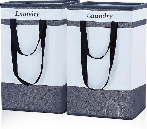 FairyHaus Laundry Basket 78L 2-Pack Deal