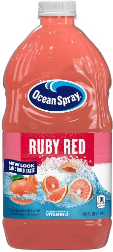 Ocean Spray Ruby Red Grapefruit Juice Drink, 64 Fl Oz