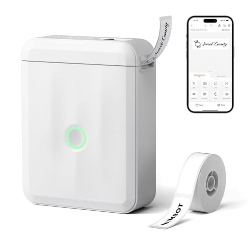 Upgraded D110 Mini Portable Label Printer