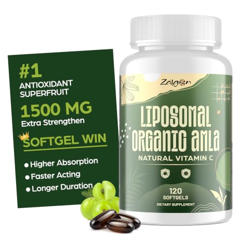 Liposomal Amla Capsules 1500mg 120 Softgels Deal