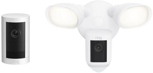 Ring Floodlight Cam Pro + Outdoor Cam Plus Deal