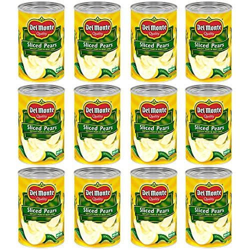 Del Monte Sliced Bartlett Pears in Heavy Syrup 12-Pack