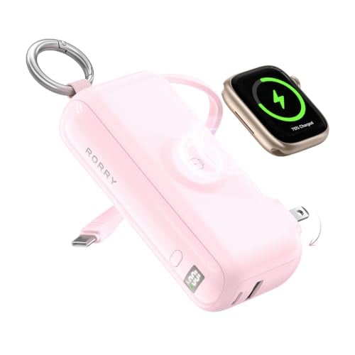 RORRY Flow Portable Charger with Wall Plug 10000mAh 40W