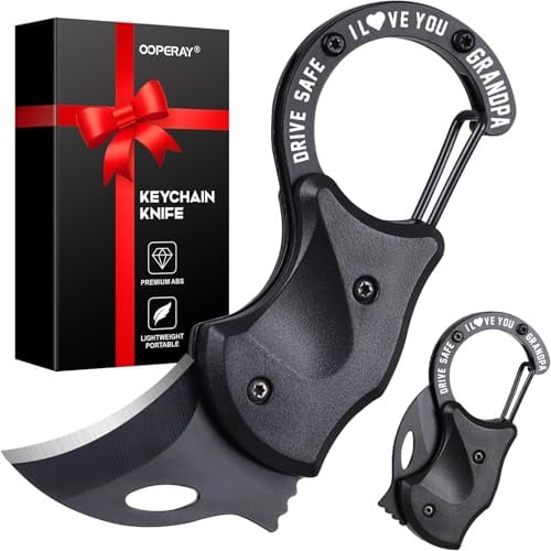Ooperay Small EDC Keychain Pocket Knife w/ 1.2" Blade Deal