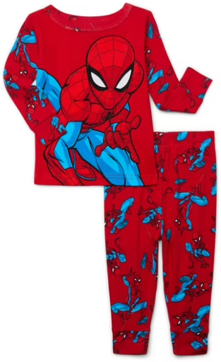 2-Piece Character Toddler Pajama Set (Bluey, Disney Princess, TMNT, Sesame Street, More) Deal