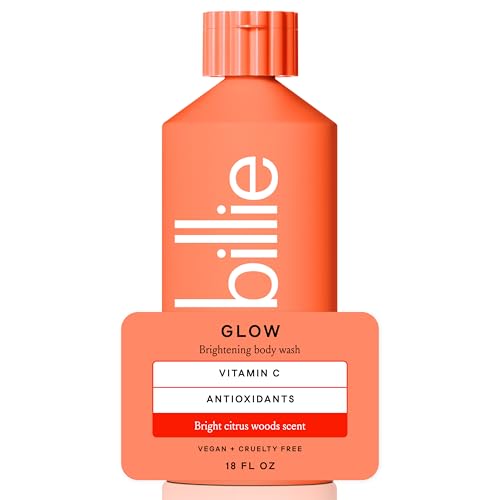 Billie Glow Women’s Body Wash, Brightening, Santal Blossom, 18 Fl Oz Deal
