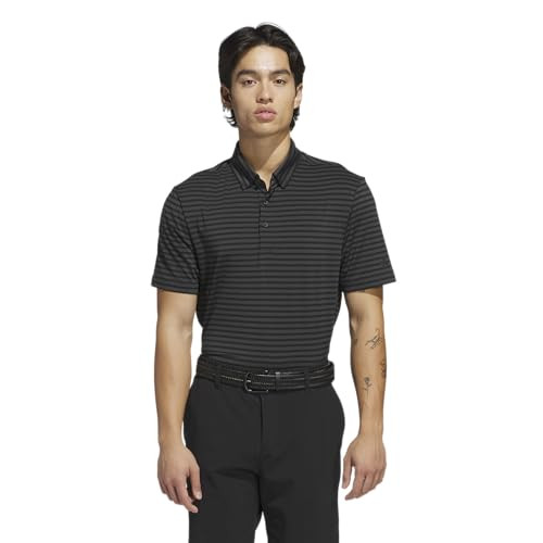 Adidas Ultimate365 Stripe Golf Polo Shirt