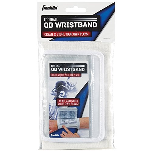 Franklin Sports Football Quarterback Wristband Play Chart