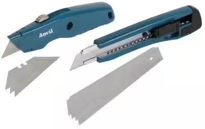 Anvil Snap and Retractable Utility Knife Set with Extra Blades Deal