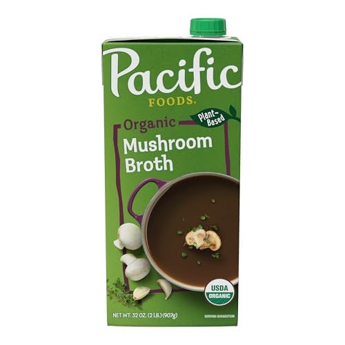 Pacific Foods Organic Mushroom Broth 32 oz. Carton Deal