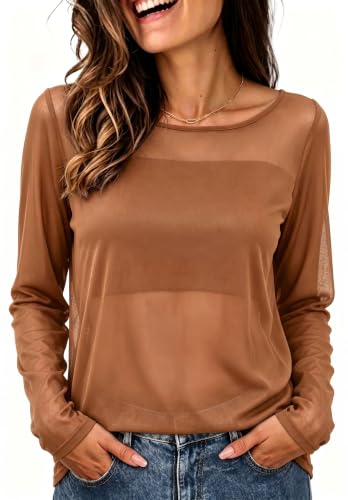Fall Mesh Tops Deal