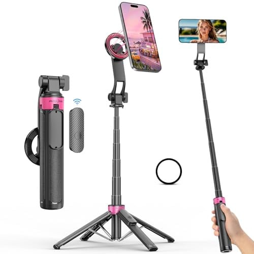 ACKIMA Magnetic Selfie Stick Tripod for iPhone w/ Wireless Remote Deal