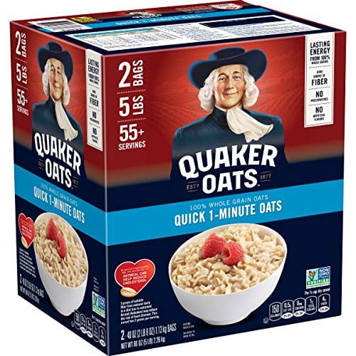 2-Pack 40-Oz Quaker Quick 1-Minute Oatmeal Deal