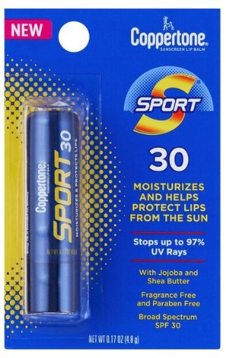 Coppertone Sport Lip Balm SPF 30 Deal