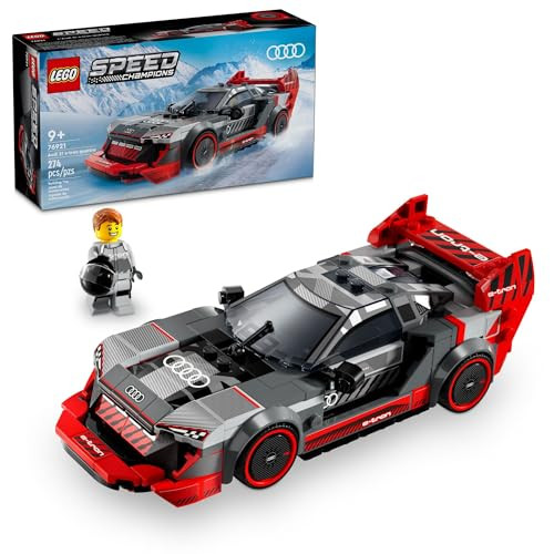 LEGO Speed Champions Audi S1 e-tron quattro Race Car Toy 274-Piece