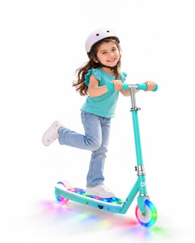 Gyroor KS2 Kids Electric Scooter Aqua Blue