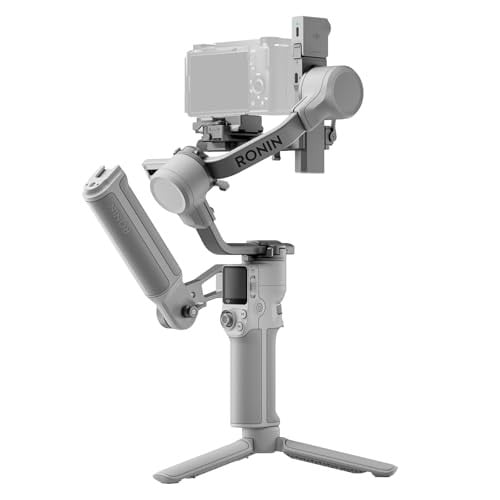 DJI RS 4 Mini Combo Gimbal Stabilizer for Cameras with Briefcase Handle
