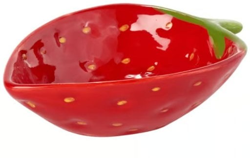 Home Essentials Strawberry Ceramic Dip Bowl Deal
