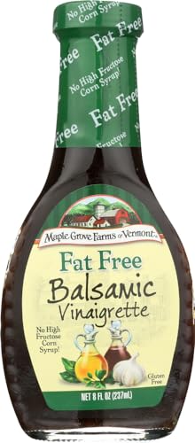 Maple Grove Farms Fat Free Balsamic Vinaigrette Salad Dressing 8-Ounce Deal