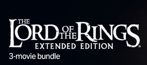Lord of the Rings Trilogy: Extended Editions 4K UHD Digital Deal