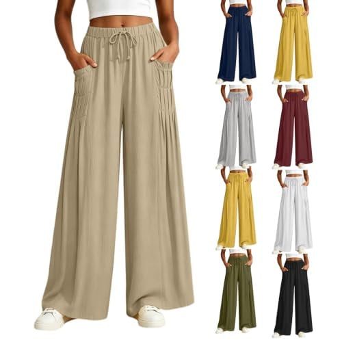 Women's Wide Leg Palazzo Pants