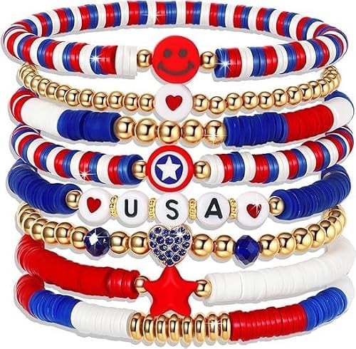 USA Bracelets Set