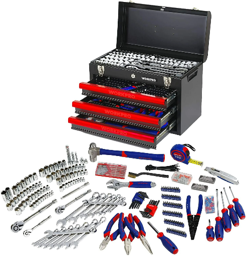 WORKPRO 408-Piece Auto Repair Tool Set Deal
