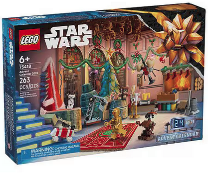 Lego Star Wars Advent Calendar 2025 263 Pieces