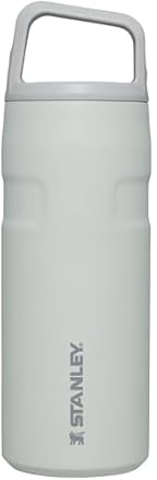 Stanley IceFlow Cap and Carry Water Bottle 16oz | Wide Mouth Twist Lid