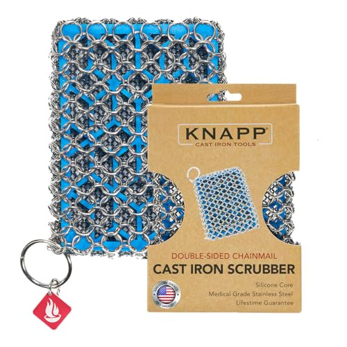 Chainmail Combo Scrubber with Silicone Core