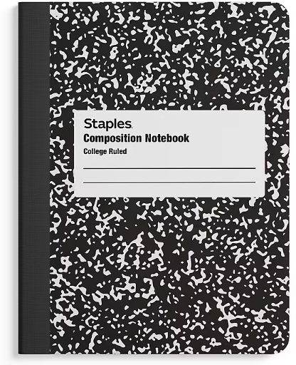 Staples Pick Up One Subject 70 Sheets or Composition Notebooks 100 Sheets Deal
