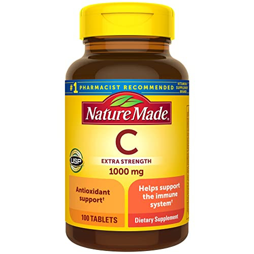 Nature Made Vitamin C Tablets 100-Count (1000 mg)
